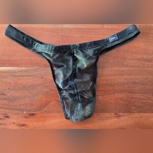 Sheer Camouflage Mens Thong